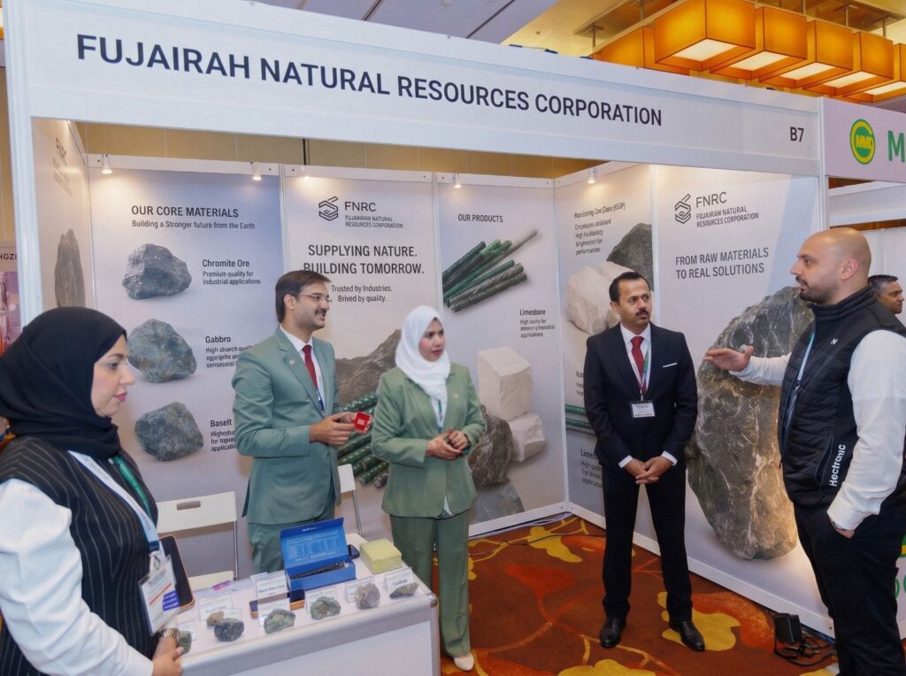 “الفجيرة للموارد الطبيعية” تستعرض فرص الاستثمار بقطاع التعدين بالإمارة خلال مؤتمر التعدين بسنغافورة