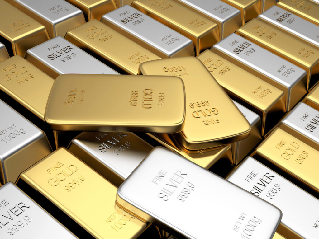 ارتفاع أسعار الذهب و المعادن النفيسة الأخرى